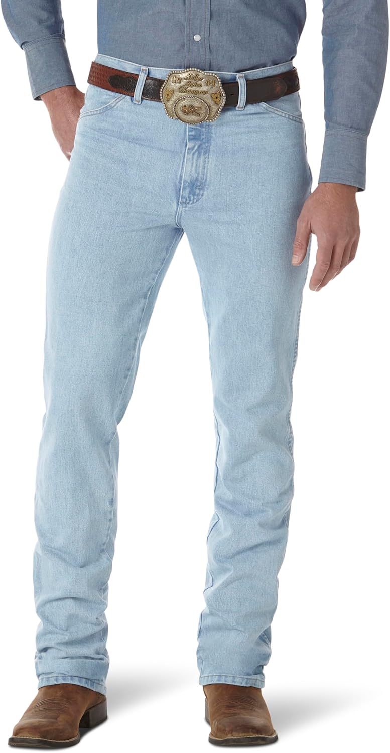 Wrangler Men's Cowboy Cut Slim Fit Jean for Stylish Comfort