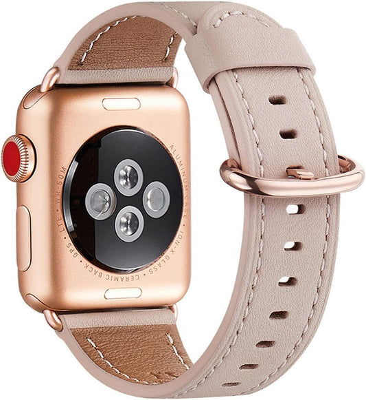 WFEAGL Genuine Leather Apple Watch Band Women