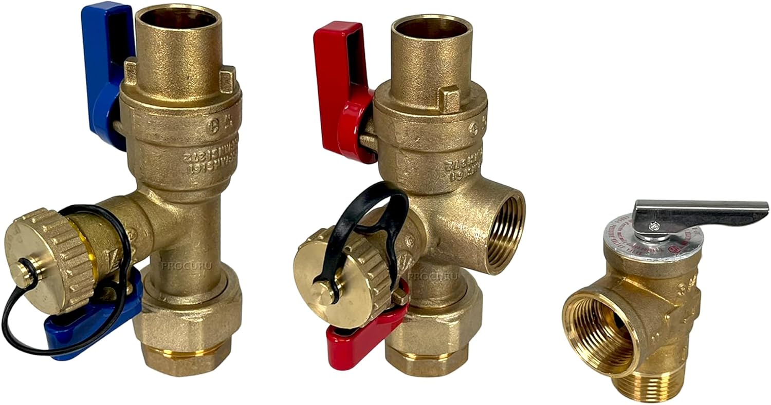 PROCURU Universal Tankless Water Heater Service Valve Kit Review