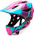 Kids Full Face BMX Helmet for Girls and Boys 3-12 Years - Detachable