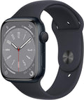 Apple Watch Series 8 GPS 45mm - Midnight Aluminum with Sport Band