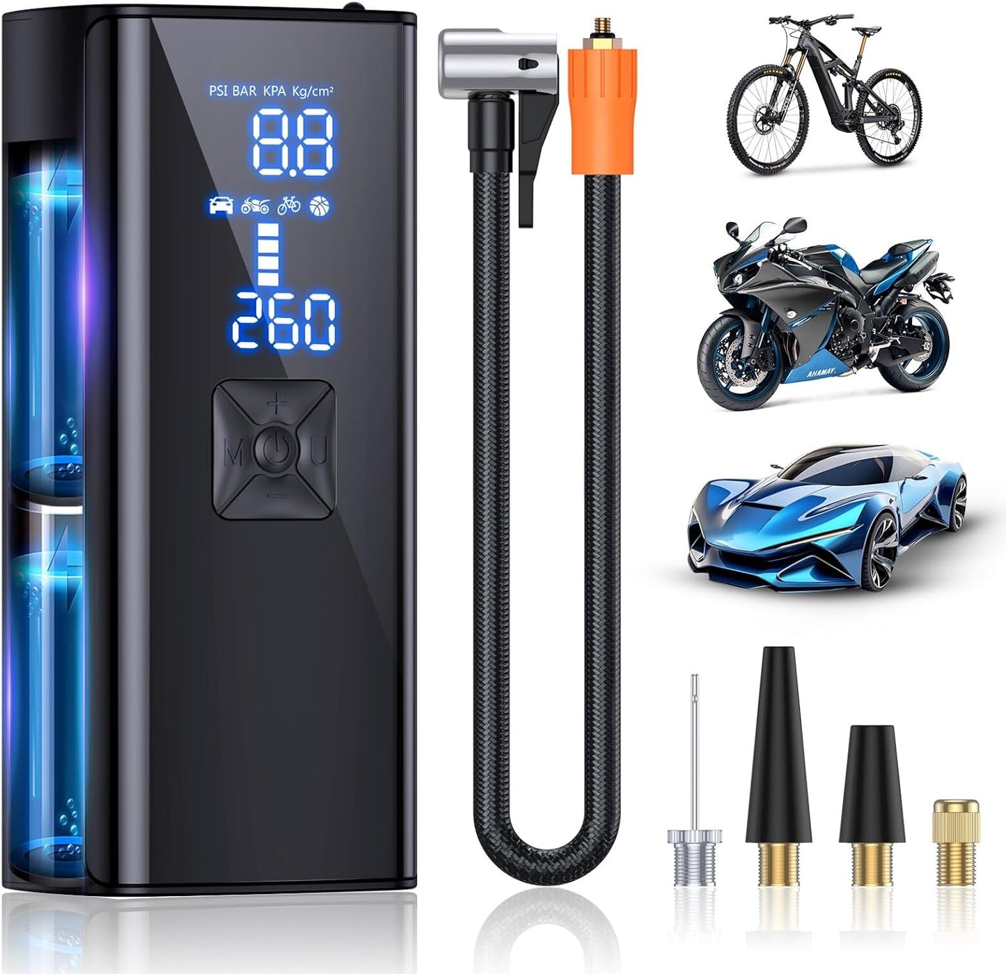 ILTIDE: Rapid Inflation Portable Air Compressor