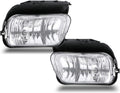Nakuuly Fog Lights Compatible With 2003-2006 Chevy Silverado - Clear