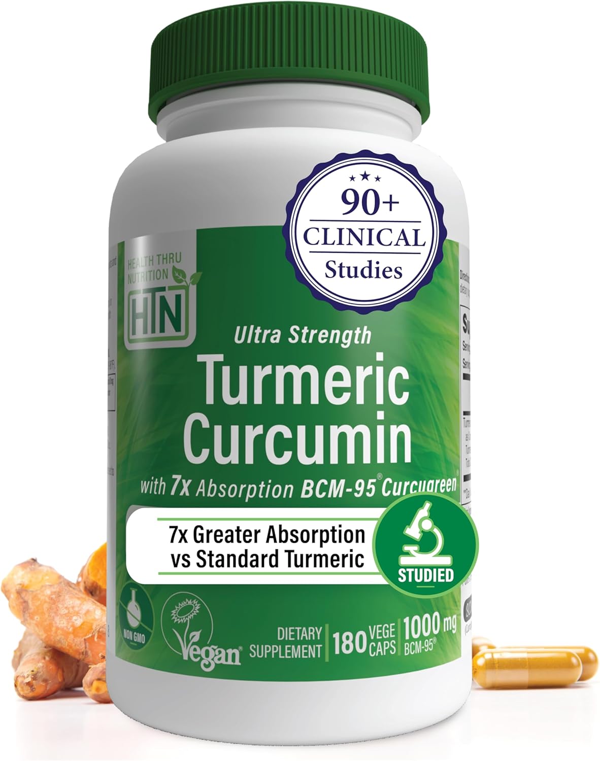Turmeric Curcumin Complex 1000mg Supplement for Health