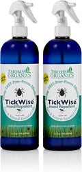 TickWise 16oz Extra Strength Double Mama 2-Pack - DEET-Free Tick