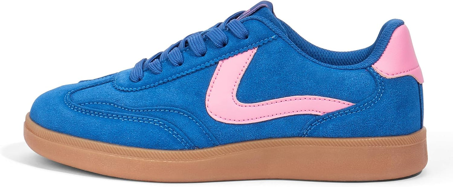 Retro Fashion Sneakers for Women - Comfortable Casual Walking Shoes