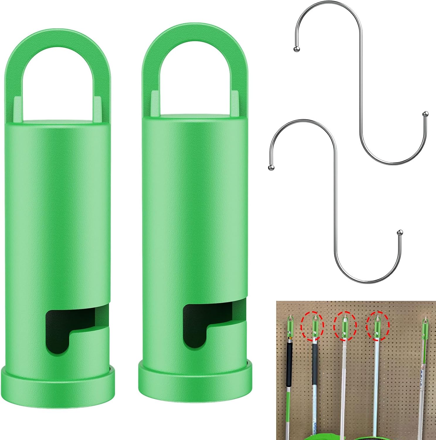 Maximize Garage Space with Heavy Duty Utility Hooks!
