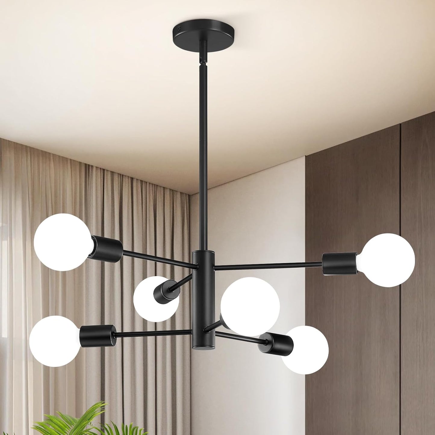 Modern Sputnik Chandeliers Light for Dining Room and Kitchen