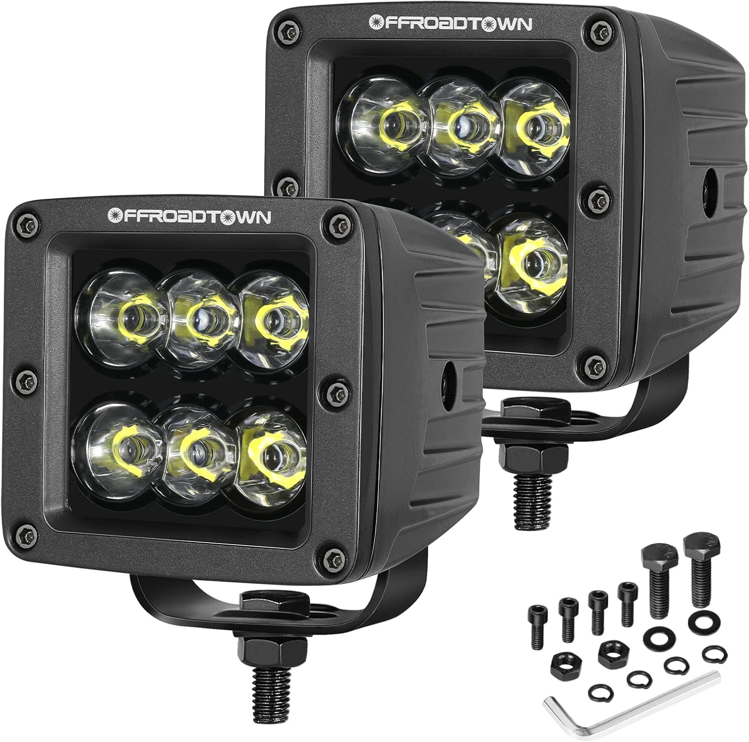 LED Cubes for Trucks and Off Road Vehicles - 120W CREE Pods