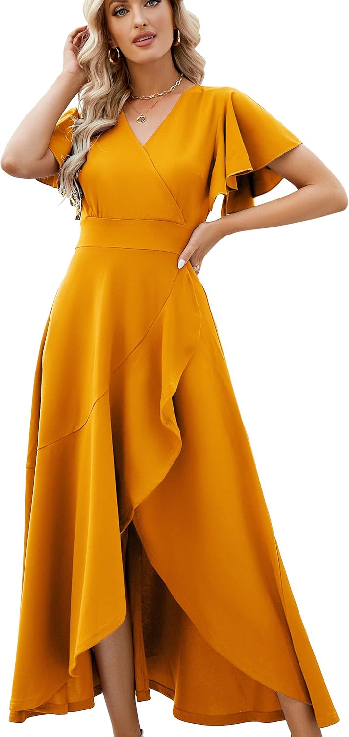 Elegant Long Black Formal Dresses for Women Evening Gowns