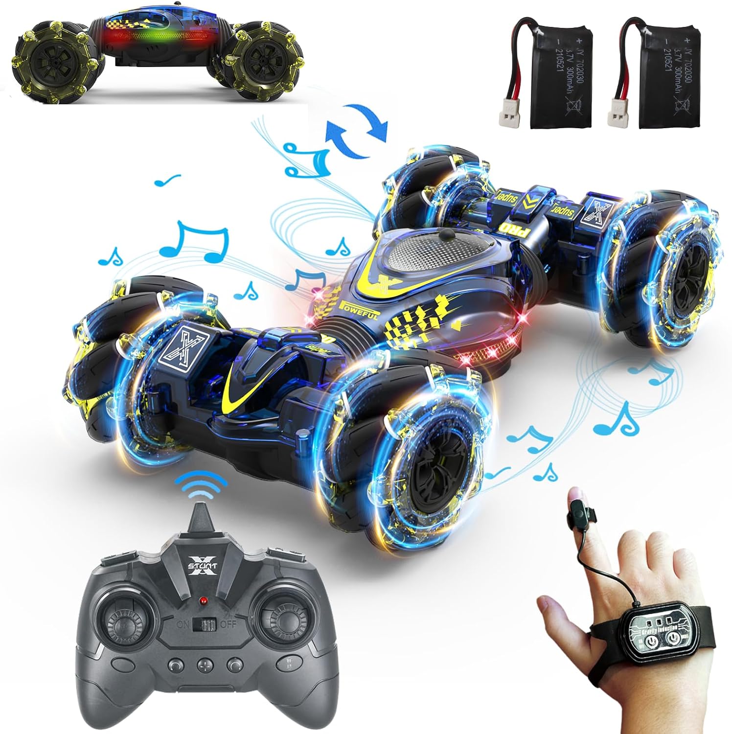 XUERENTECH Gesture RC Stunt Car - Drift, Offroad, Fun!