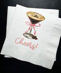 Espresso Martini Napkins Set - Chic Cocktail Bar Essential