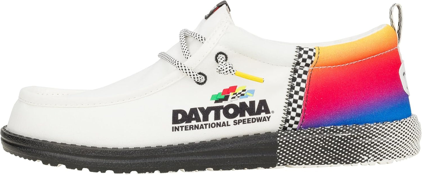 HEYDUDE X NASCAR Men's Slip-on Loafers for Ultimate Comfort