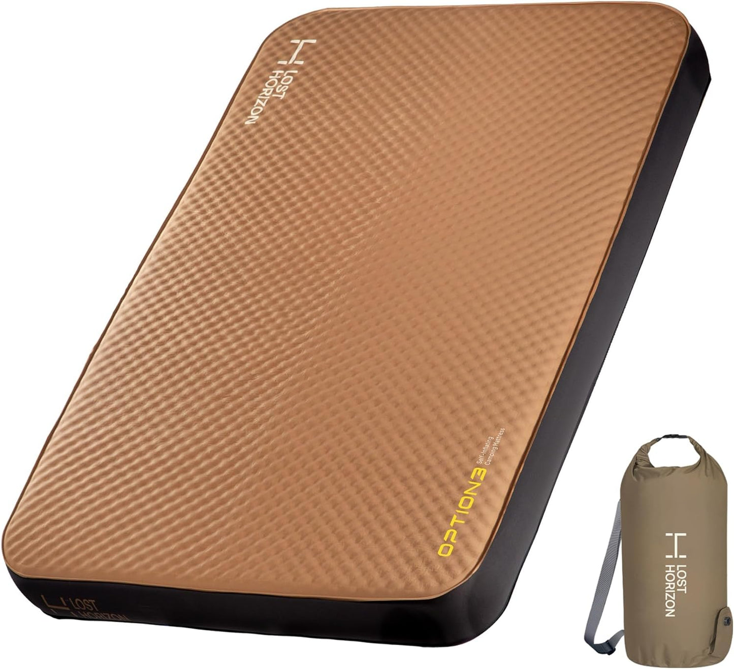 LOSTHORIZON Air & Foam Camping Mattress for Ultimate Comfort