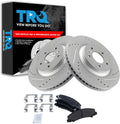 TRQ Front Premium Posi Metallic Brake Pad & Rotor Set Review