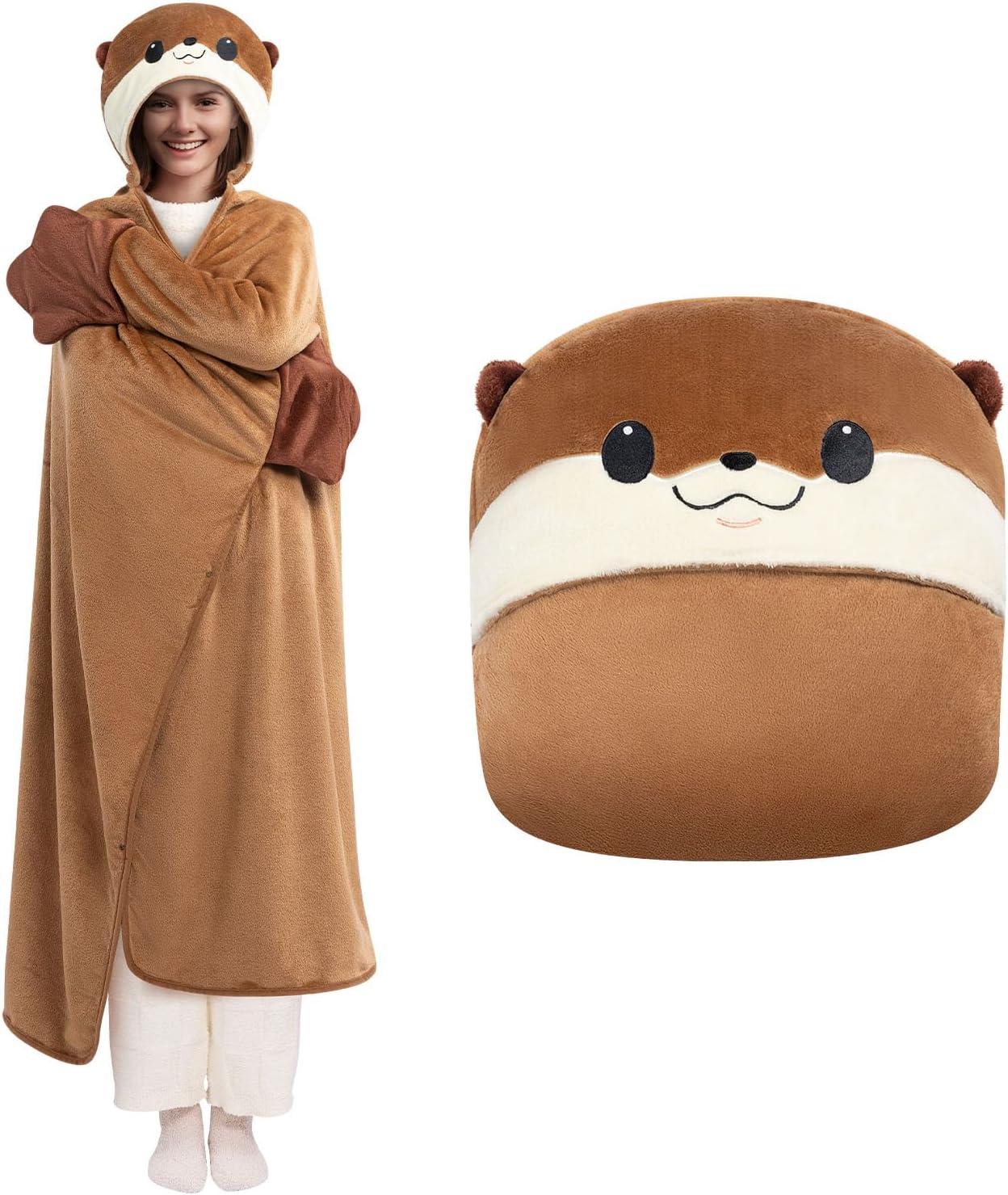 Cozy Otter Blanket Hoodie