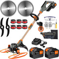 14-Inch String Trimmer Cordless 4-in-1 - Powerful Battery Mower