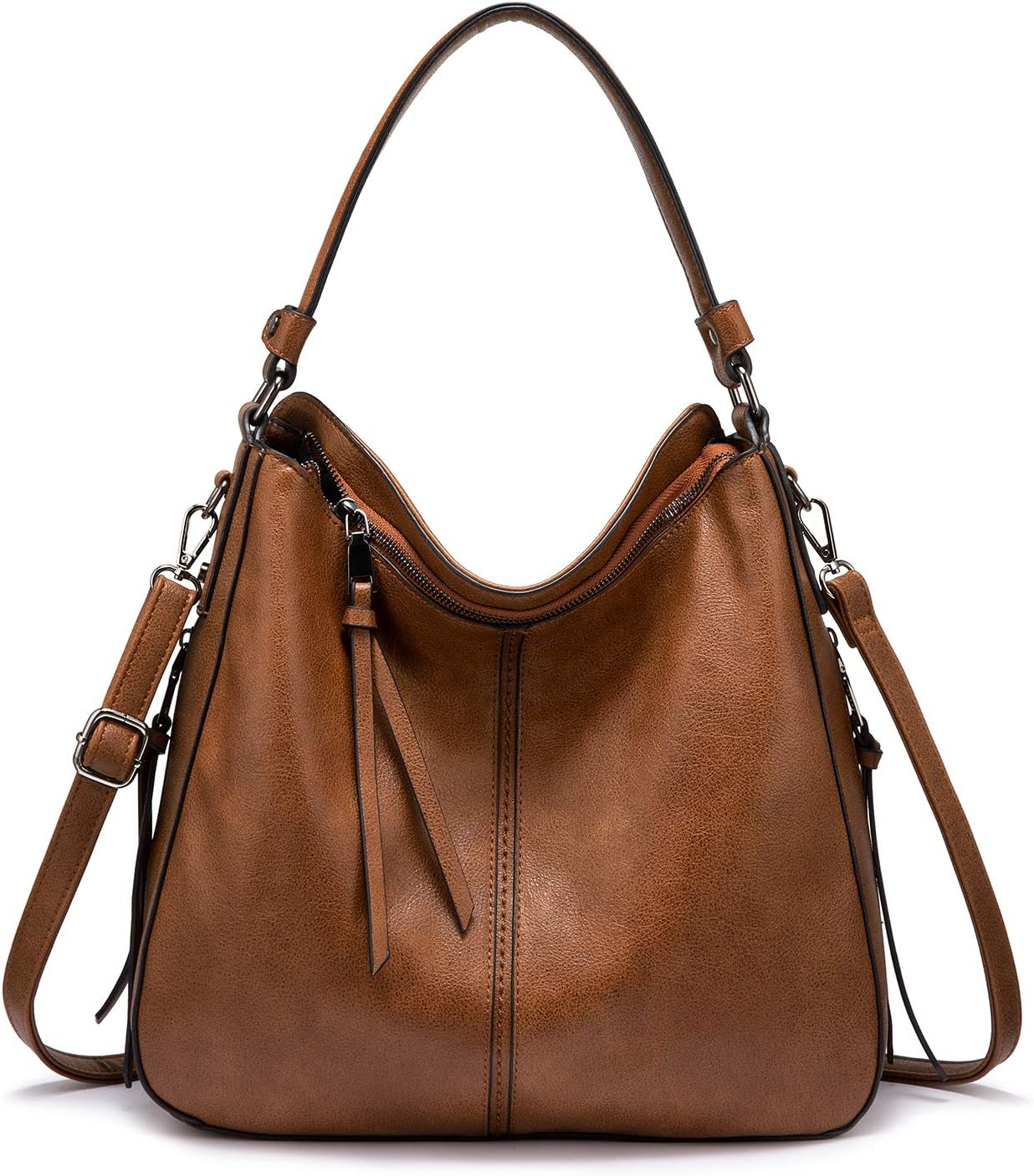 Realer Hobo Crossbody Bags for Women - Stylish Faux Leather