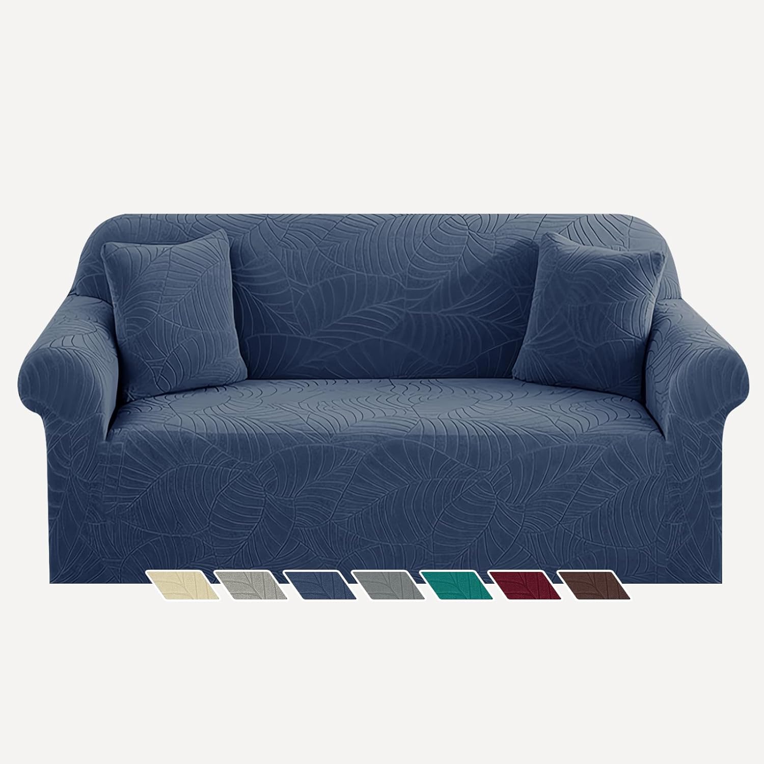 YEMYHOM Couch Cover High Stretch Jacquard Design for Sofas