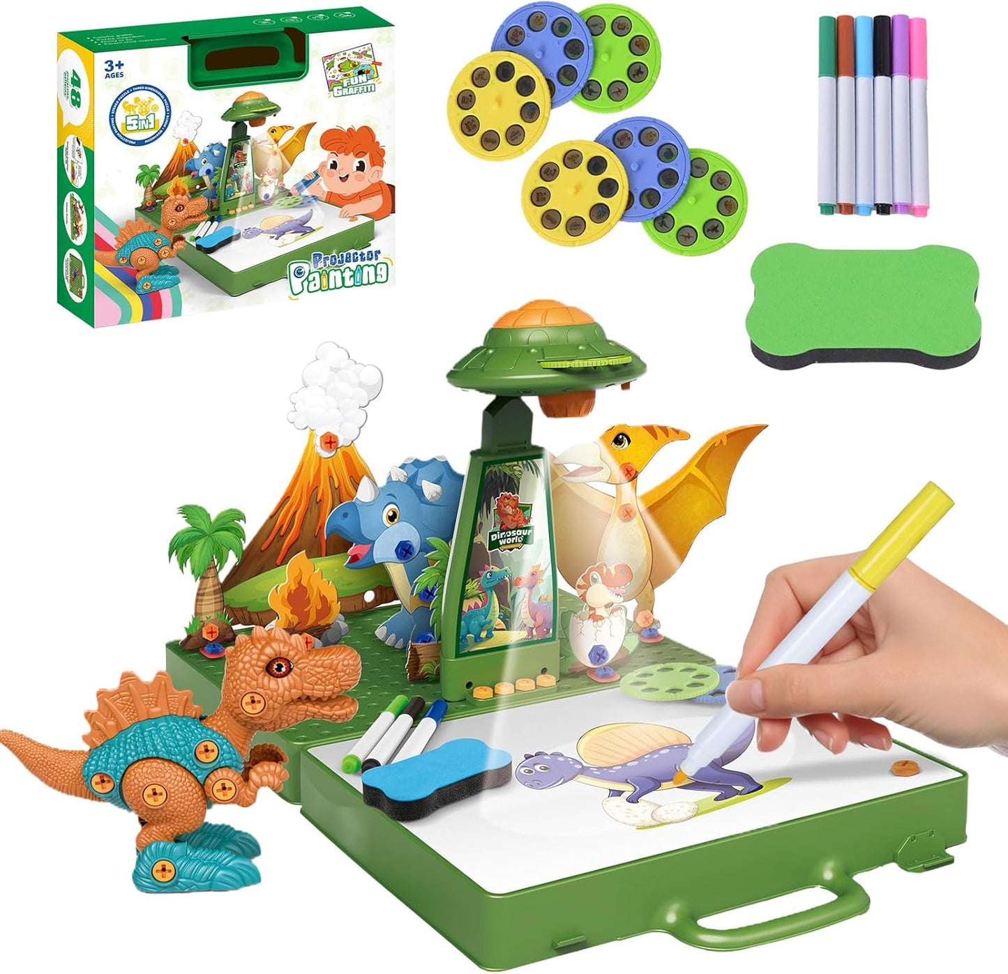 Kids Drawing Projector Set - Learn to Draw with Fun!