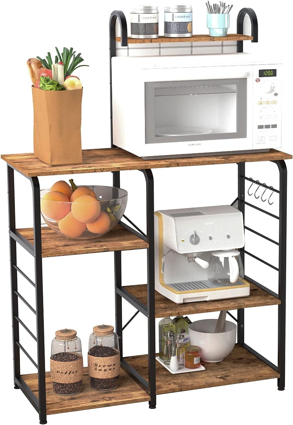 SogesGame Kitchen Baker's Rack: Retro Storage Solution
