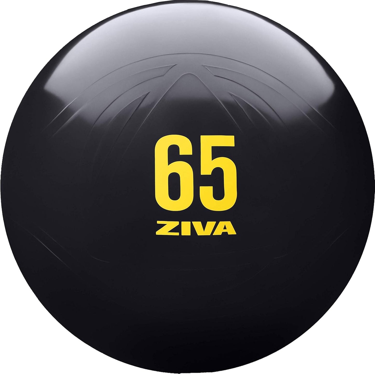ZIVA Pro Yoga Ball - Stability & Balance - Hand-Pump Included