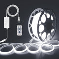 COB LED Strip Lights 65.6ft AC 110V 120V Daylight 6000K - Bright
