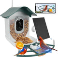 Smart Bird Feeder with Camera 2K - Solar, AI Species ID