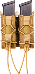High Speed Gear Double Pistol Taco Mag Pouch - Rapid MOLLE Access