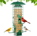 Squirrel Proof Bird Feeder - Weight Activated 4-Port Tube Feeder