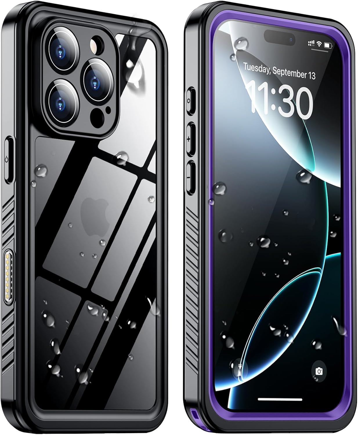 IP68 Waterproof iPhone 16 Pro Case with Full Body Protection