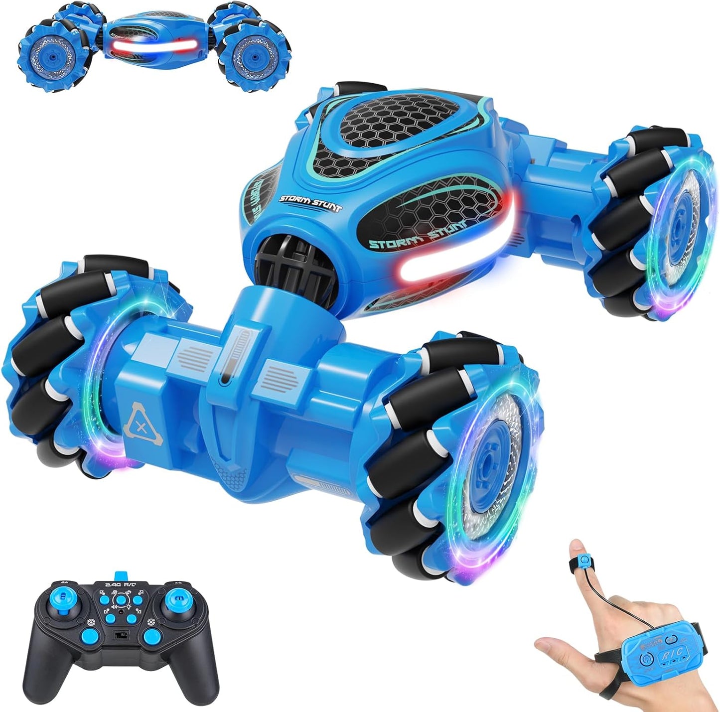 Gesture Sensing RC Stunt Car for Kids - Fun 360 Rotating Toy