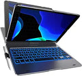 YEKBEE Case with Keyboard for iPad 9th Generation - Backlit, 7 Modes