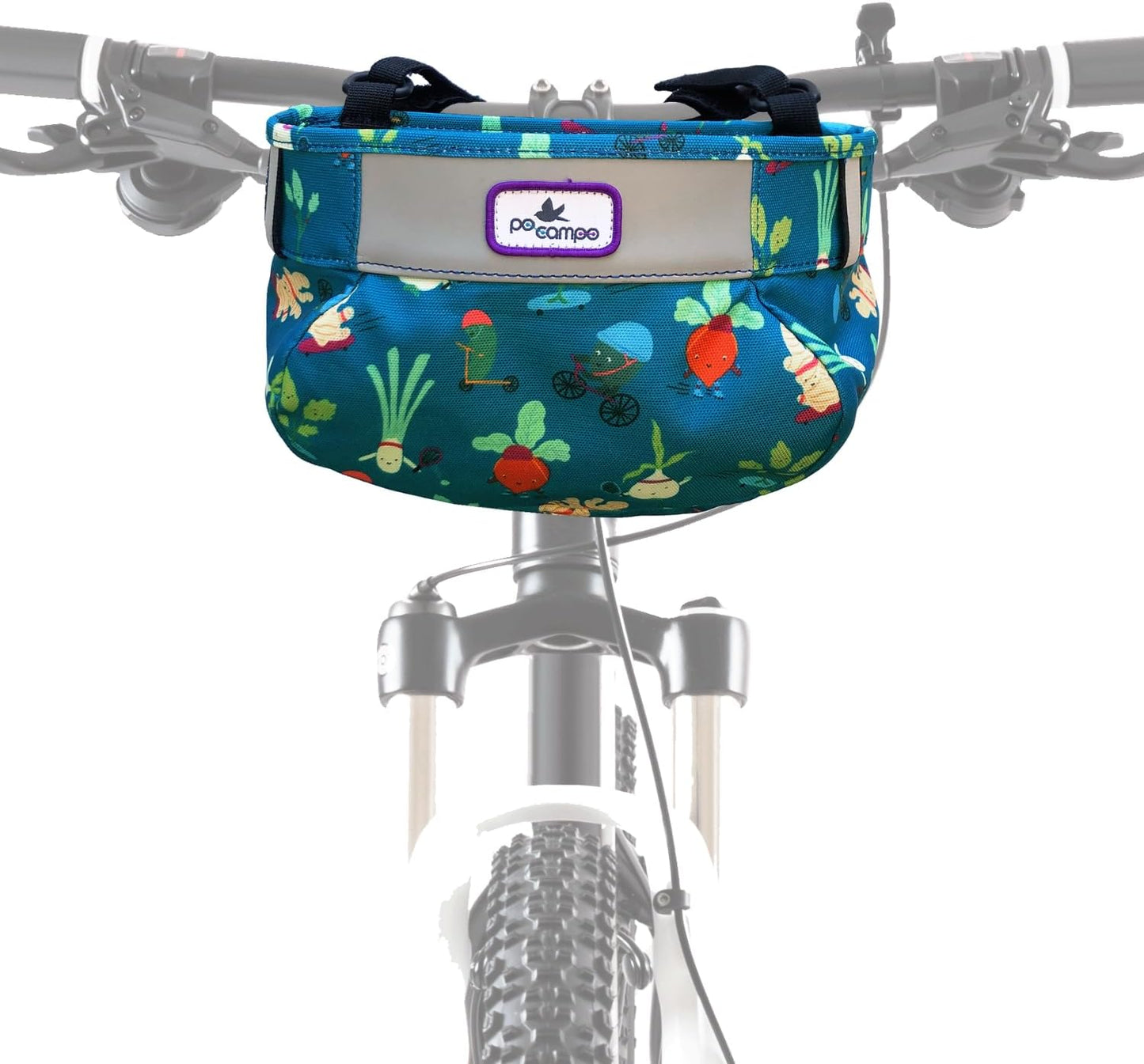 Po Campo Kids Bicycle Basket - Fun and Functional Bike Bag