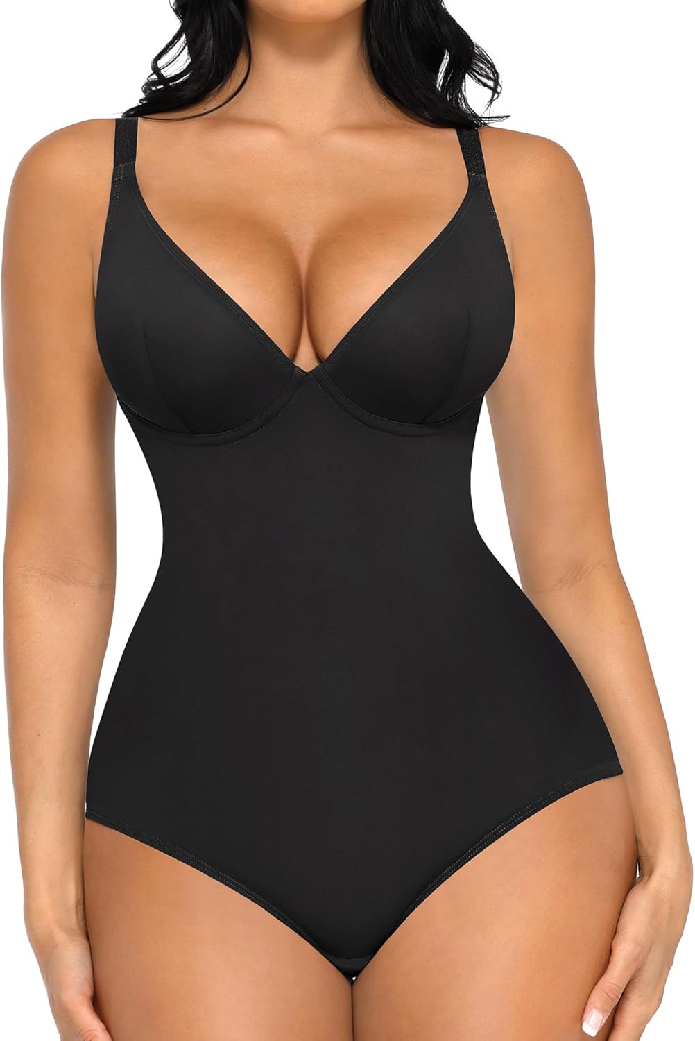 FeelinGirl Shapewear Bodysuits for Women with Tummy Control