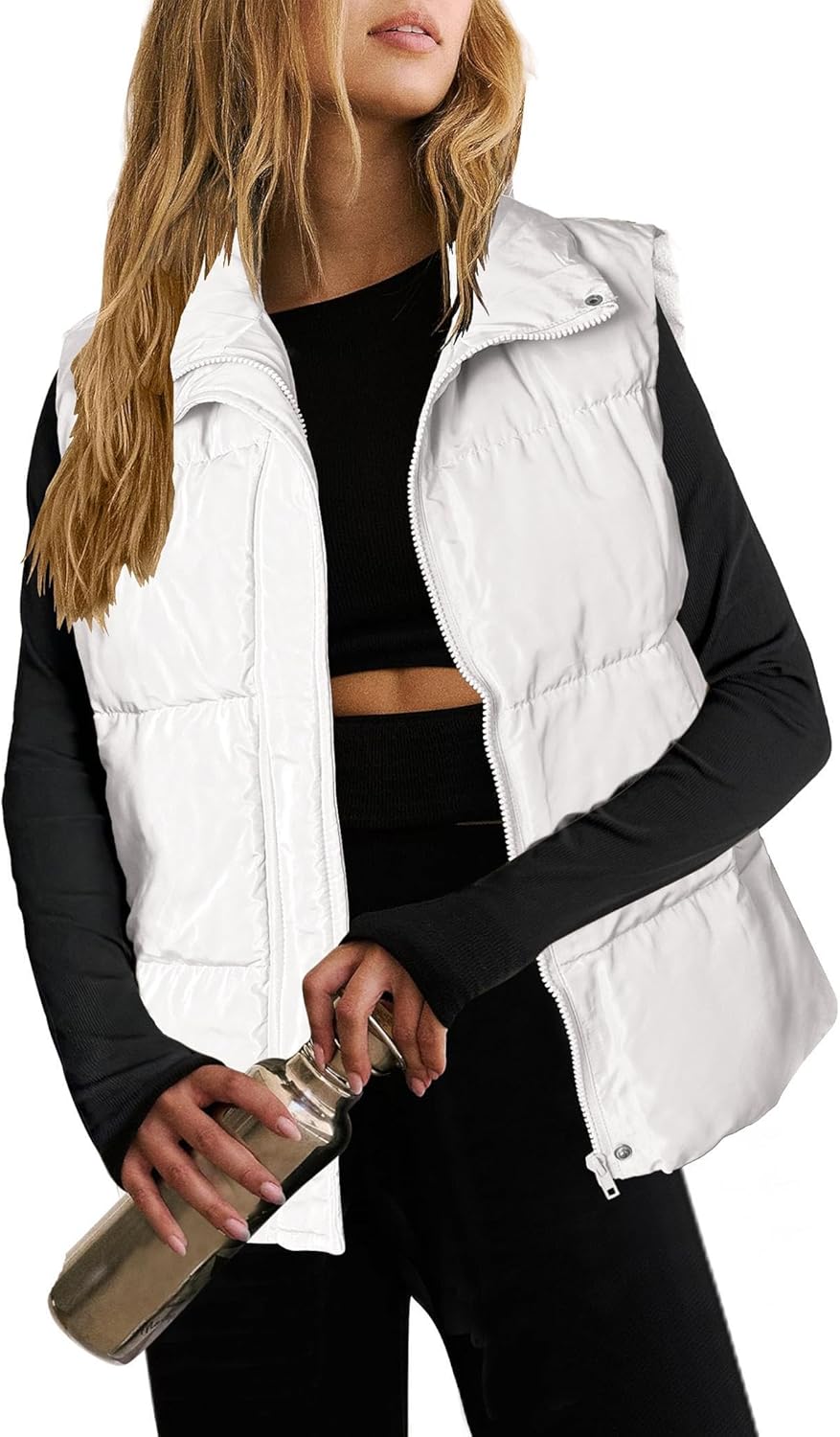 Lightweight Women Puffer Vest for Winter Warmth and Style