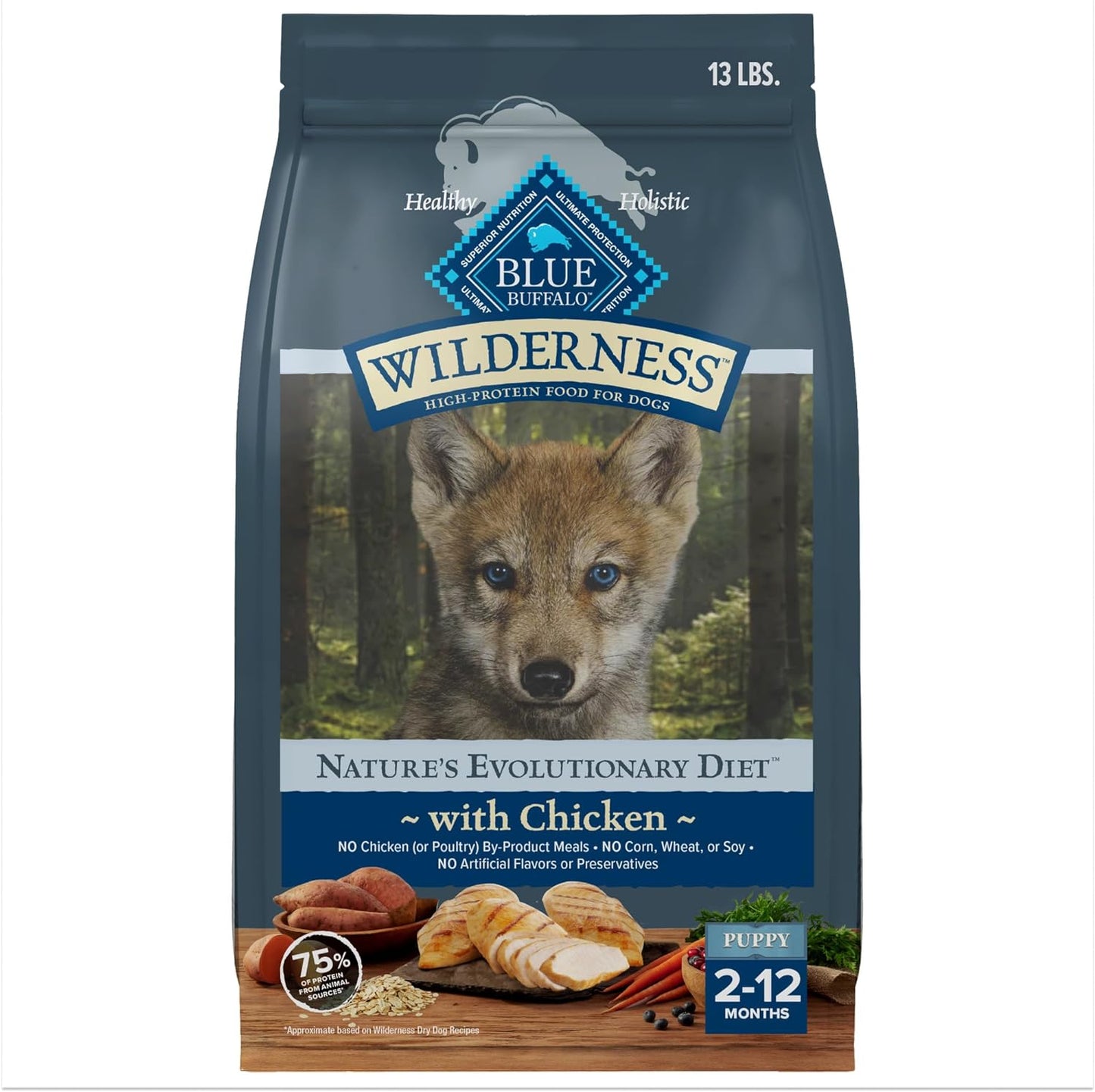 Blue Buffalo Wilderness Puppy High Protein Dry Dog Food Review