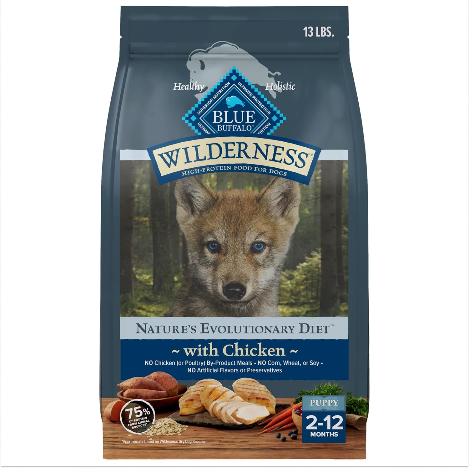 Blue Buffalo Wilderness Puppy High Protein Dry Dog Food Review