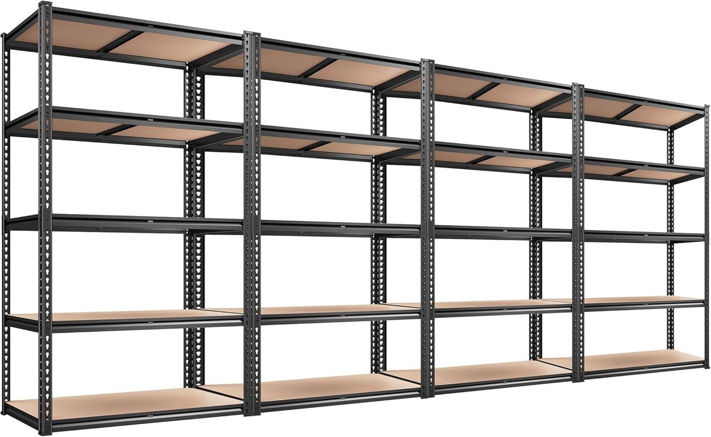 REIBII Heavy Duty 5 Tier Garage Shelving for Storage Needs