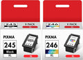 PG-245 XL/CL-246 XL Ink Value Pack Replacement for Canon - High Yield
