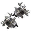 2 Piece Wheel Bearing and Hub Assembly Set by TRQ for Easy Install