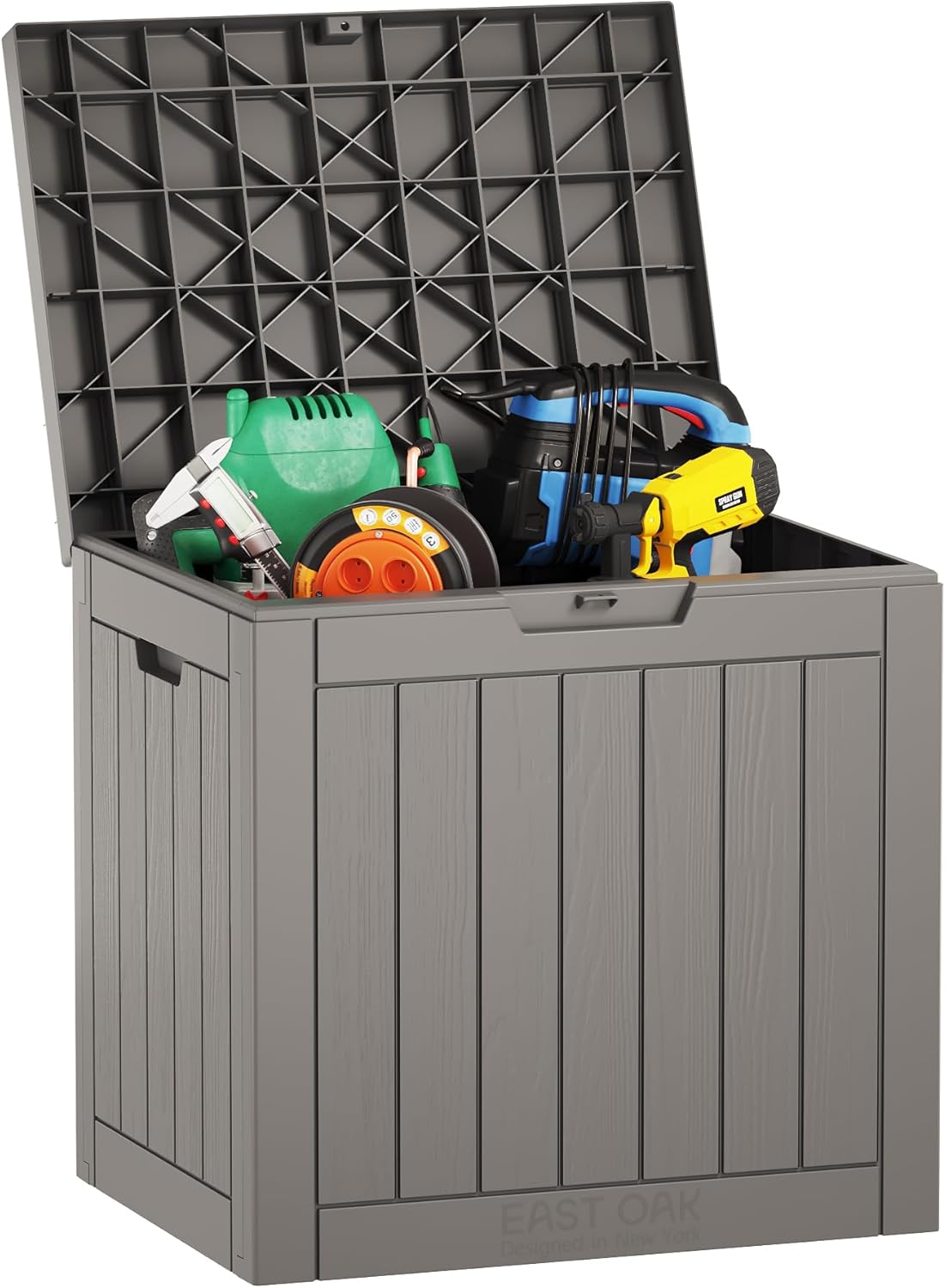 EAST OAK Outdoor Storage Box for Versatile Indoor and Outdoor Use