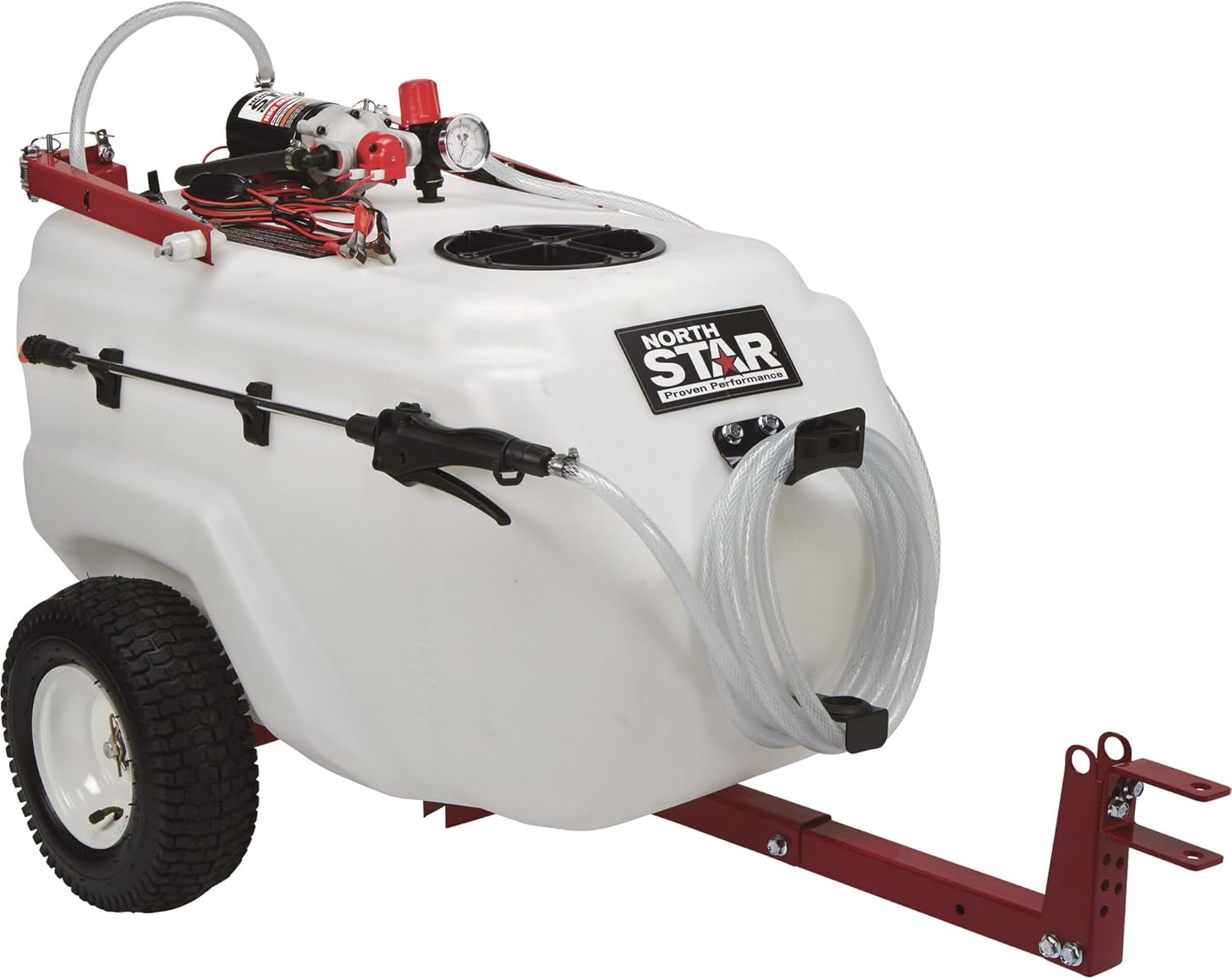 NorthStar Tow-Behind Trailer Boom Sprayer for Efficient Spraying