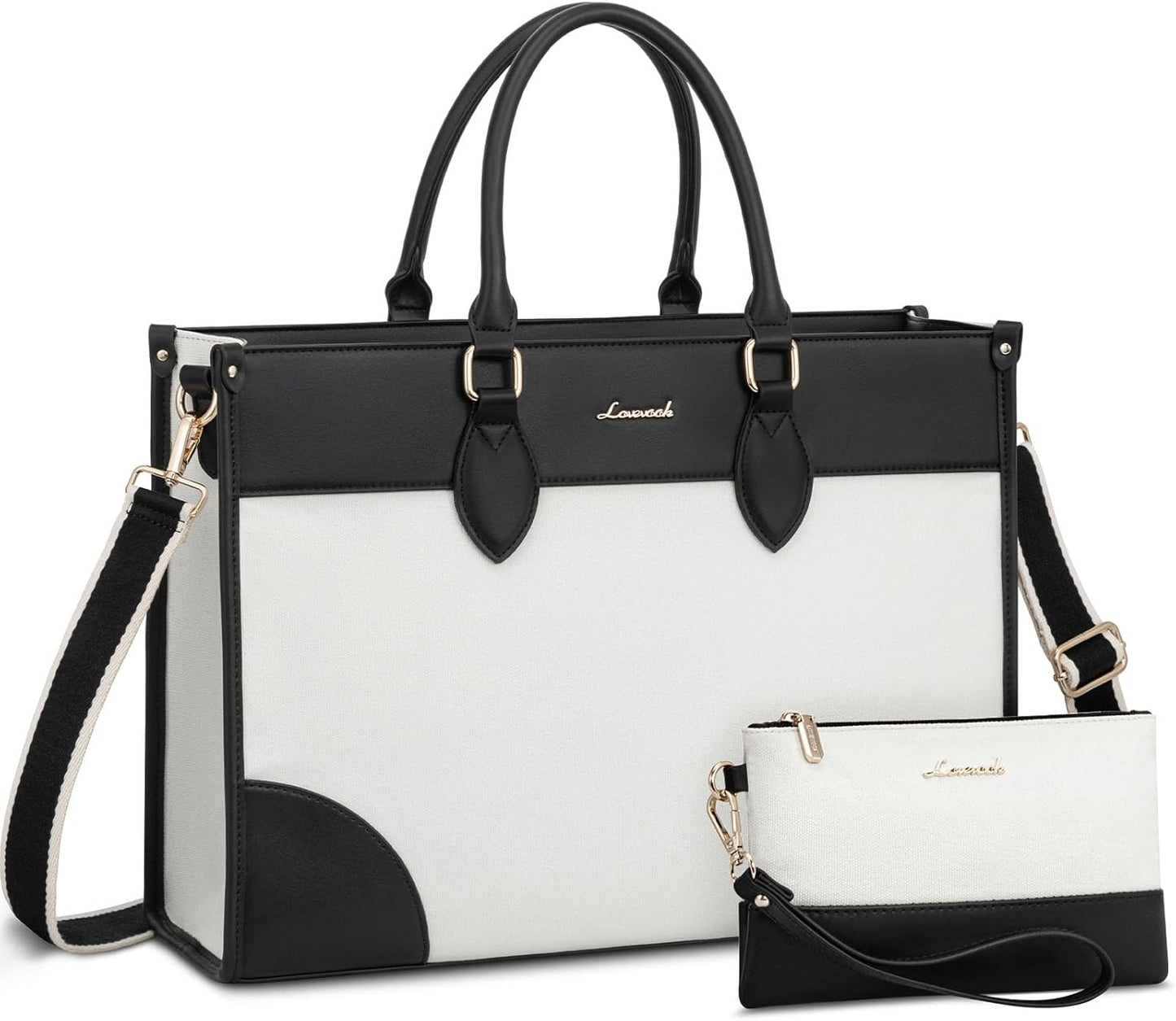 LOVEVOOK Laptop Bag for Women - Stylish and Functional Tote