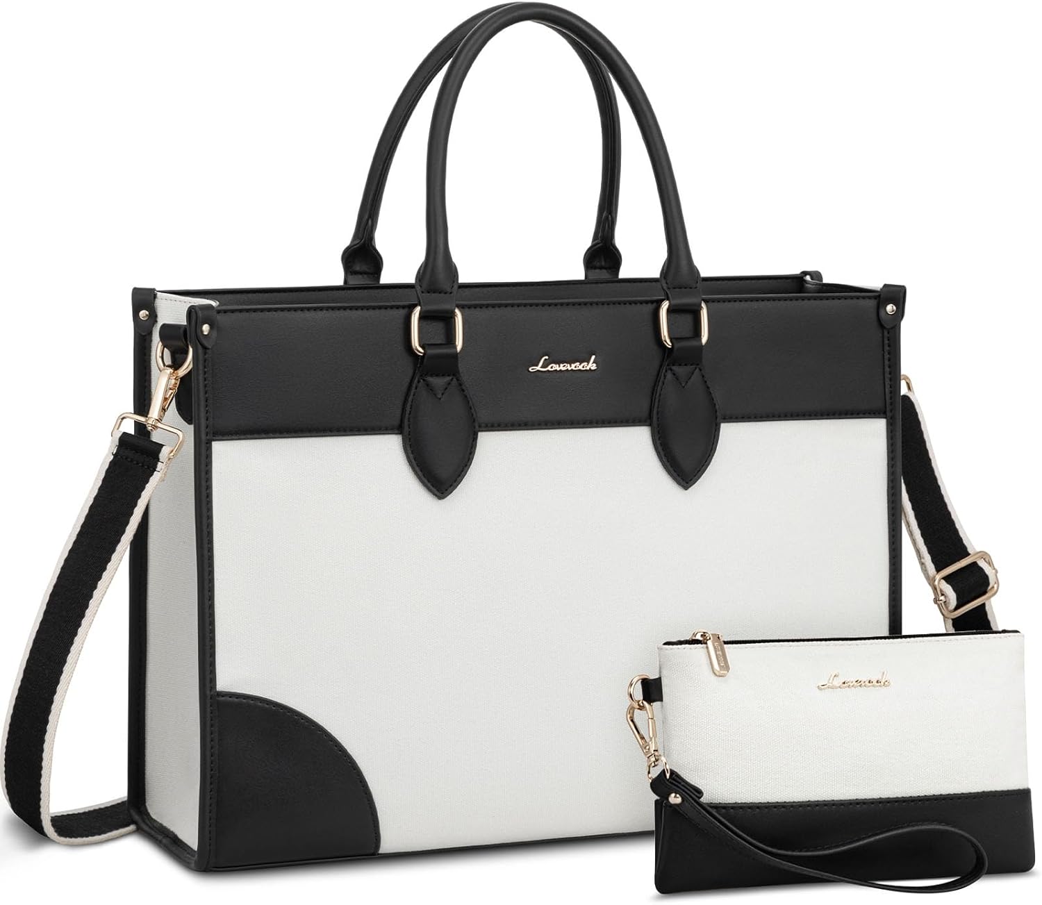LOVEVOOK Laptop Bag for Women - Stylish and Functional Tote