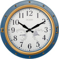 OCEST 16 in Indoor Outdoor Clock - Waterproof, Thermometer Hygrometer