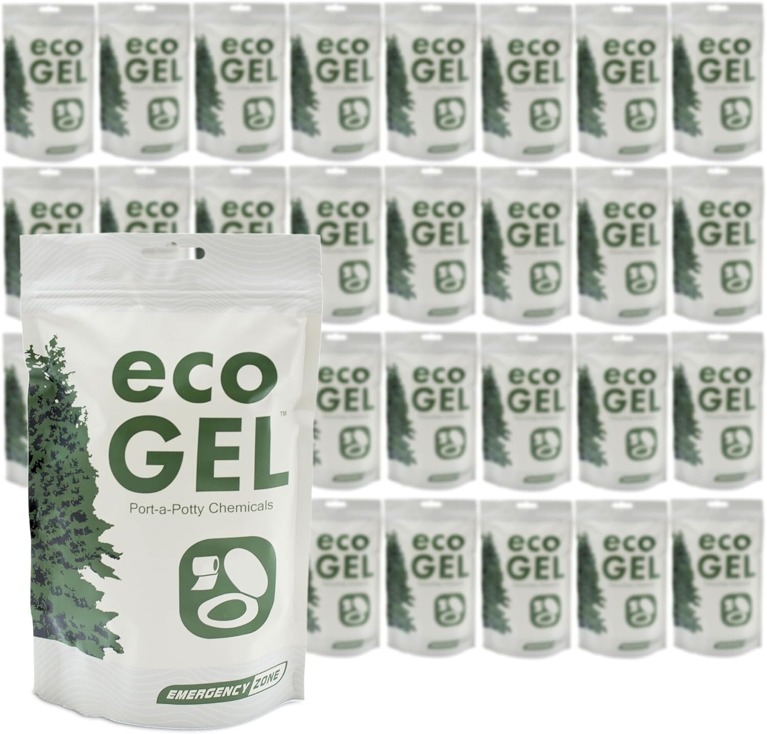 Eco Gel Port-a-Potty Chemicals - Gelling & Deodorizing Power