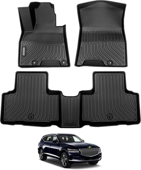 All Weather Floor Mats for 2021-2026 Genesis GV80 Vehicles