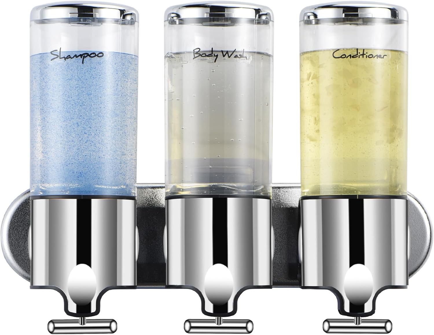 Easy 3-Chamber Shower Dispenser by Lanrritoire