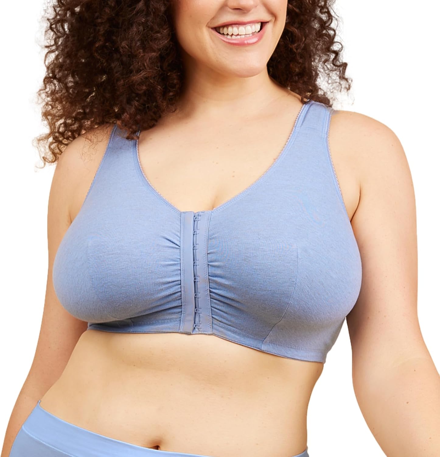 The Meryl Front-Closure Cotton Bra for Comfort and Support